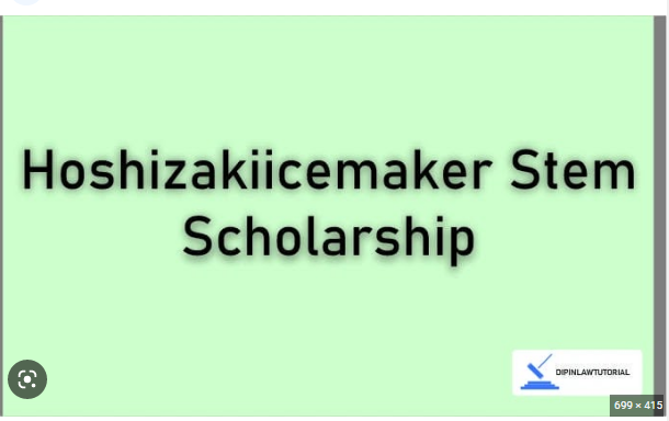 Hoshizaliicemaker Stem Scholarship