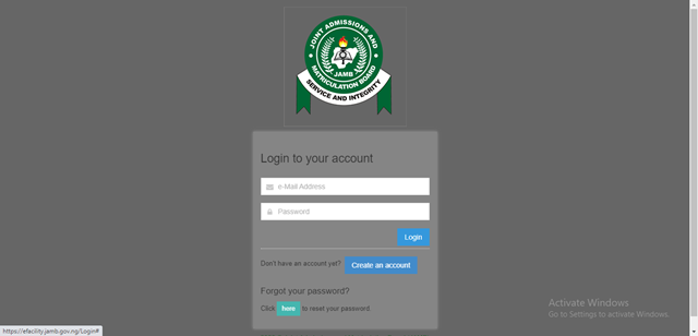 How to Link Email to JAMB